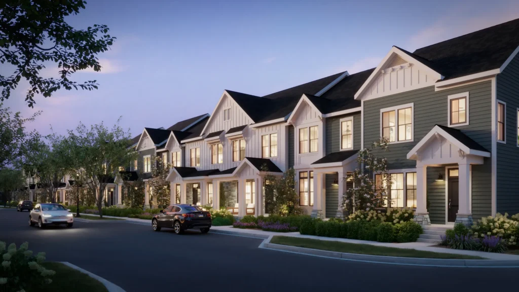 Foundations Are Underway at The Townhomes at Woodmark - gallery